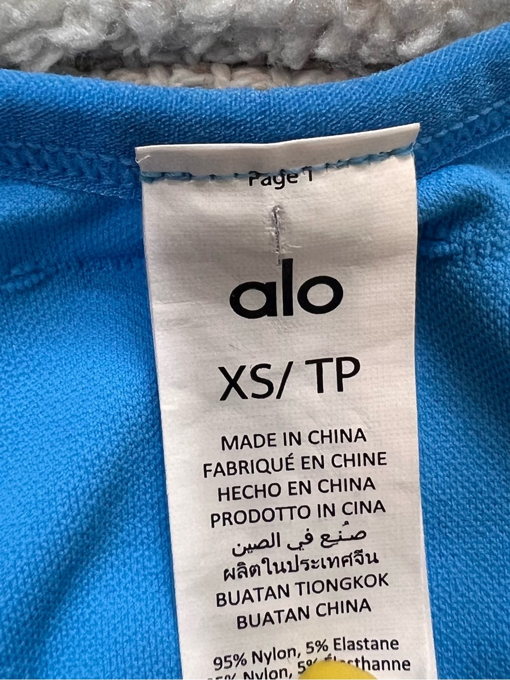 ALO Yoga SEAMLESS OPEN AIR RAZOR
BACK ATHLETIC CASUAL DRESS XS Azure Blue - Picture 7 of 9